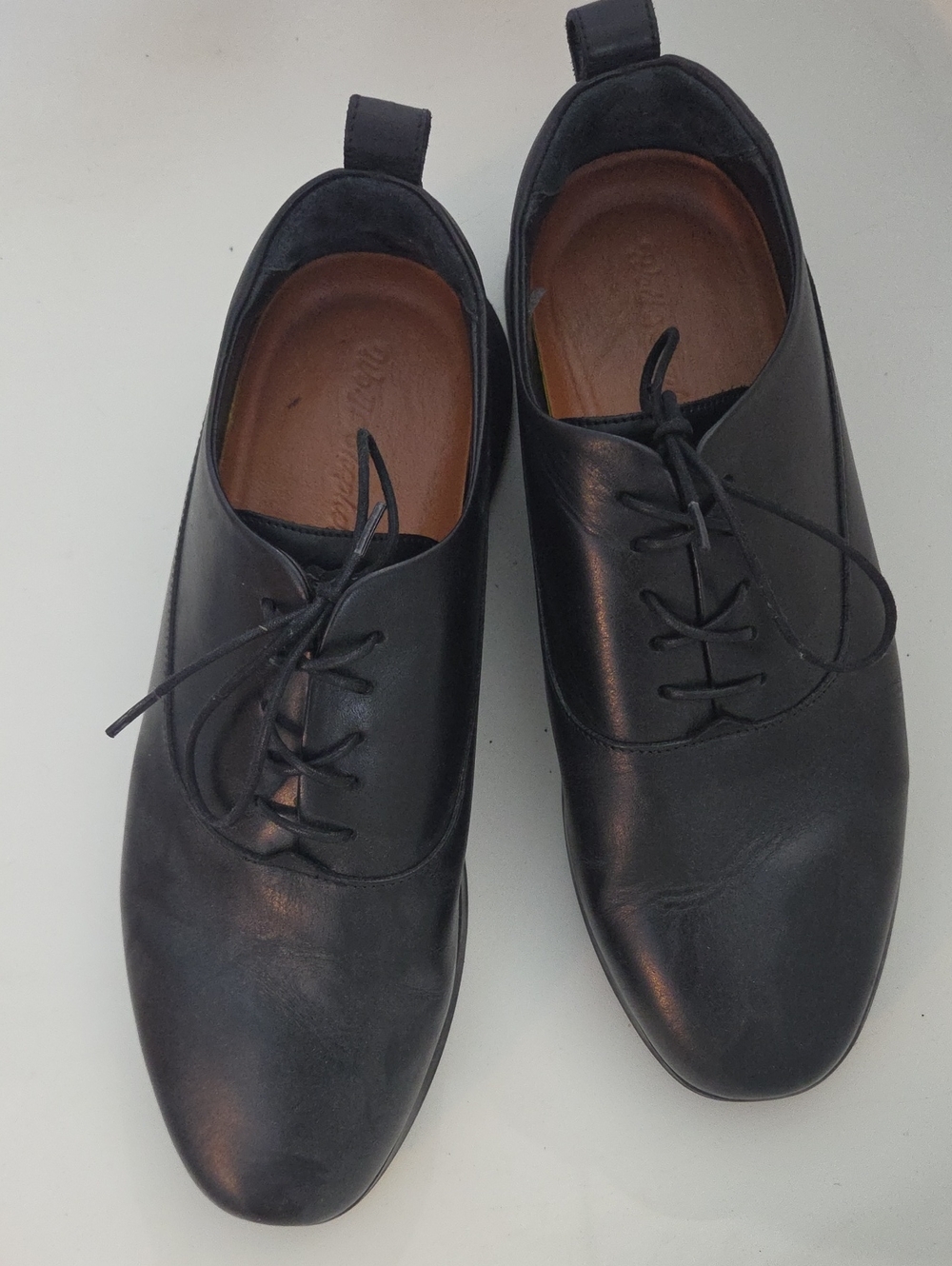 WOLF & SHEPHERD Black Crossover Longwing Oxford (10553)